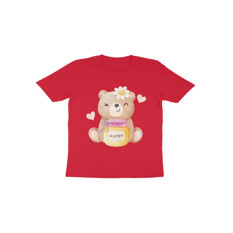 Trend Next – Toddlers Cute Teddy with Honey T-Shirt - Fashion Greet