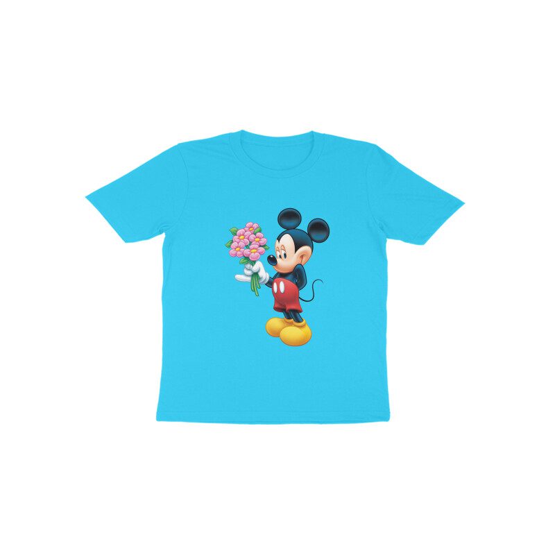 Trend Next – Toddlers Mickey Mouse with flowers T-Shirt - Fashion Greet