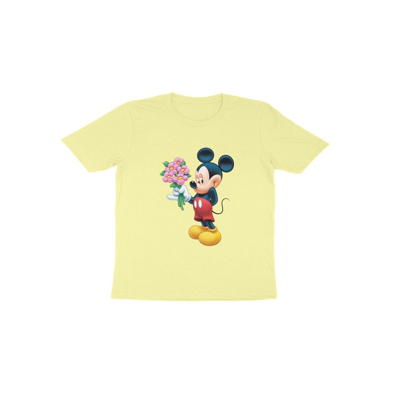 Trend Next – Toddlers Mickey Mouse with flowers T-Shirt - Fashion Greet