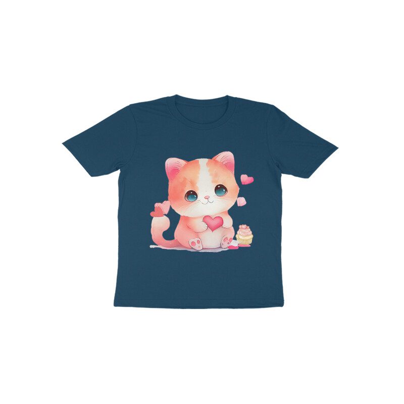 Trend Next – Toddlers Pink Cute Cat T-Shirt - Fashion Greet