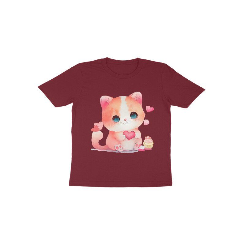 Trend Next – Toddlers Pink Cute Cat T-Shirt - Fashion Greet