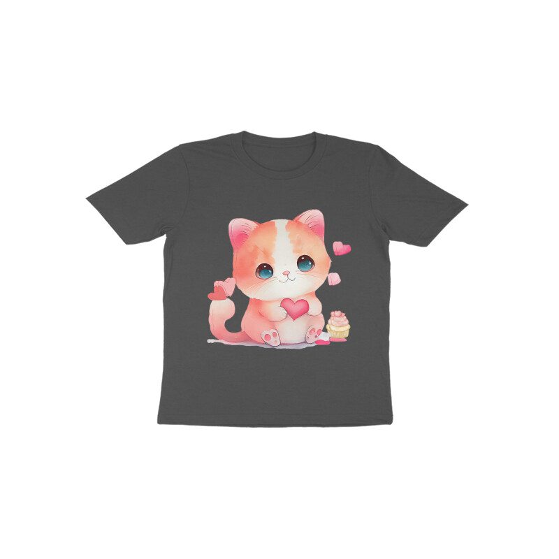Trend Next – Toddlers Pink Cute Cat T-Shirt - Fashion Greet