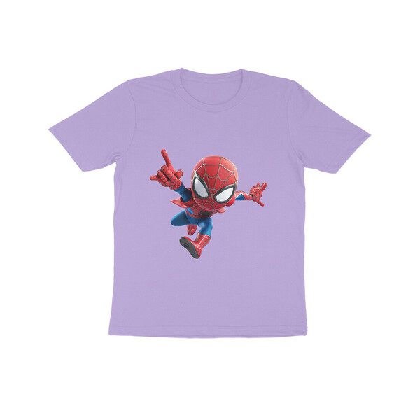Trend Next - Kids Cute Spider-Man in Action T-Shirt