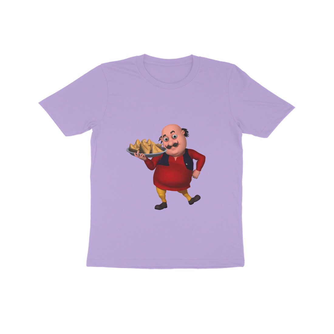 Trend Next – Kids Motu Holding Samosas T-Shirt - Fashion Greet