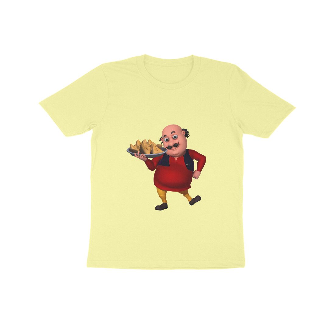 Trend Next – Kids Motu Holding Samosas T-Shirt - Fashion Greet