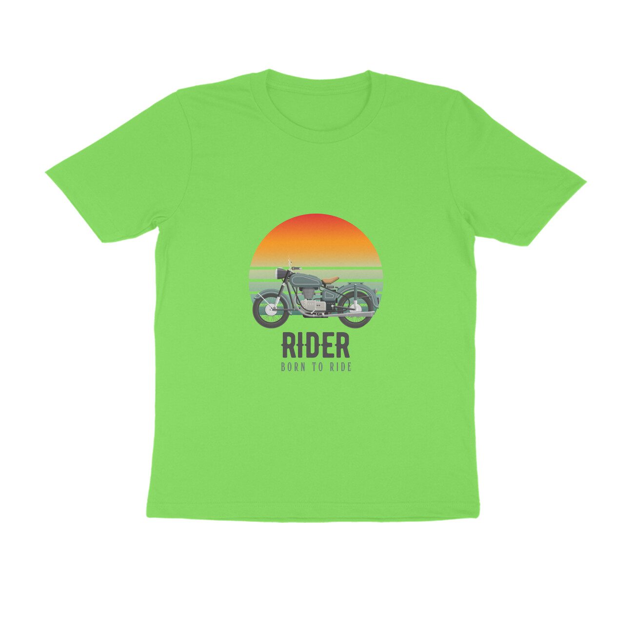 Trend Next – Teens Rider T-Shirt with Born to Ride Quote - Fashion Greet