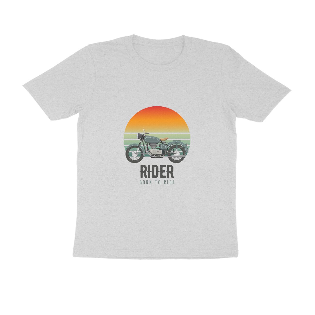 Trend Next – Teens Rider T-Shirt with Born to Ride Quote - Fashion Greet