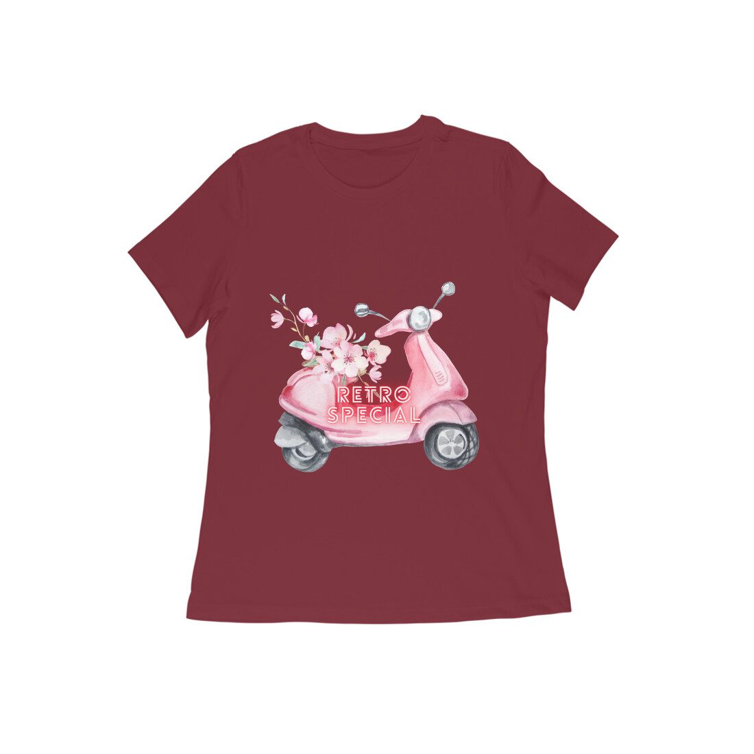 Trend Next – Teen Girls Retro Special Scooter T-Shirt - Fashion Greet