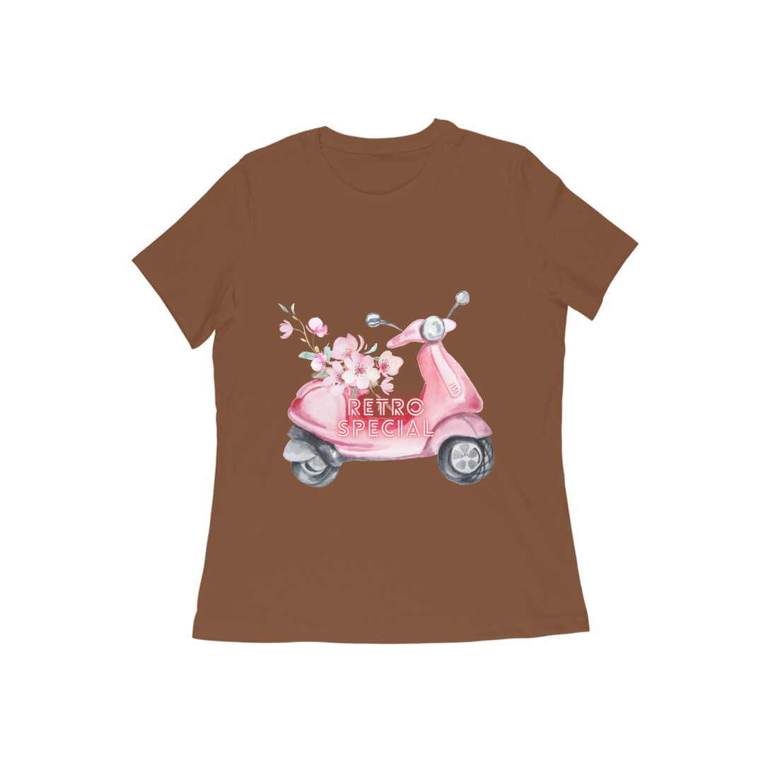 Trend Next – Teen Girls Retro Special Scooter T-Shirt - Fashion Greet