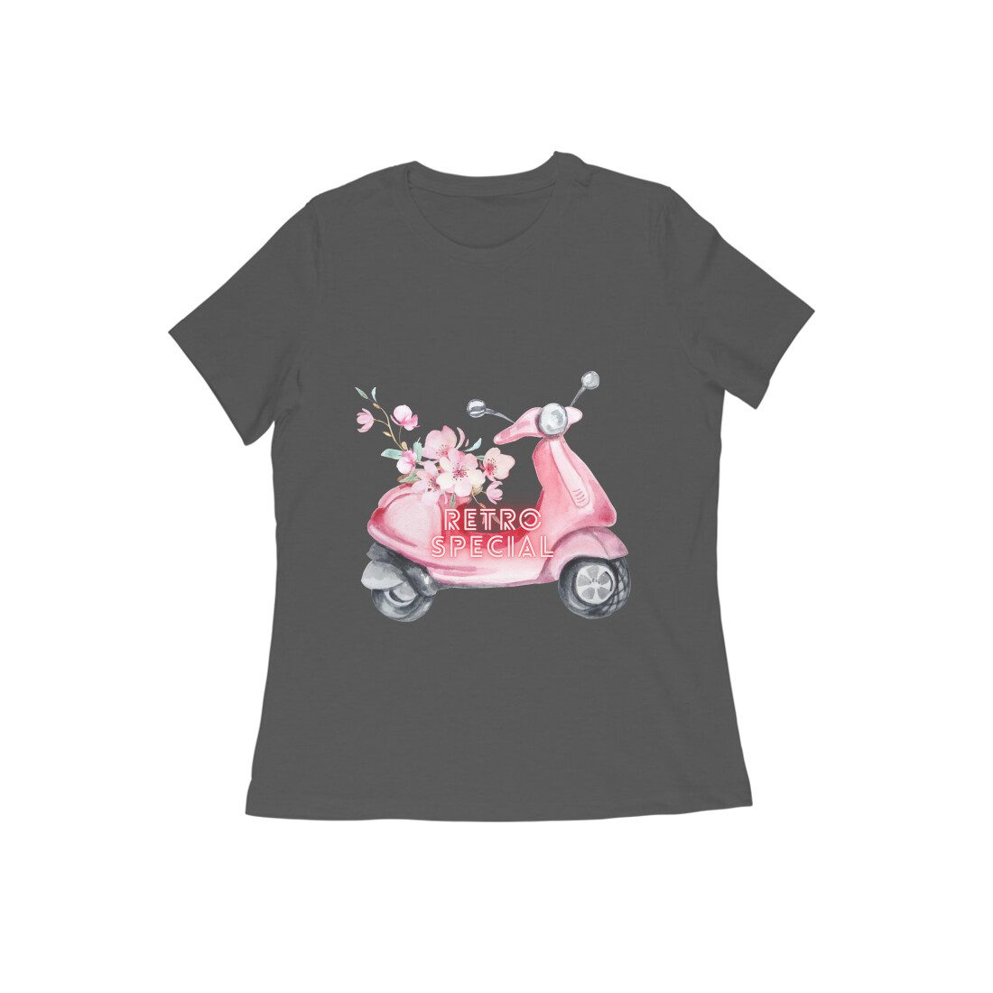 Trend Next – Teen Girls Retro Special Scooter T-Shirt - Fashion Greet