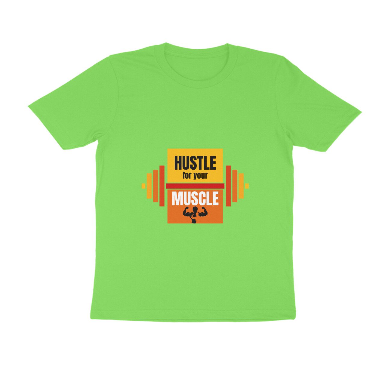 Trend Next – Teens Hustle for your Muscle Gym T-Shirt - Fashion Greet