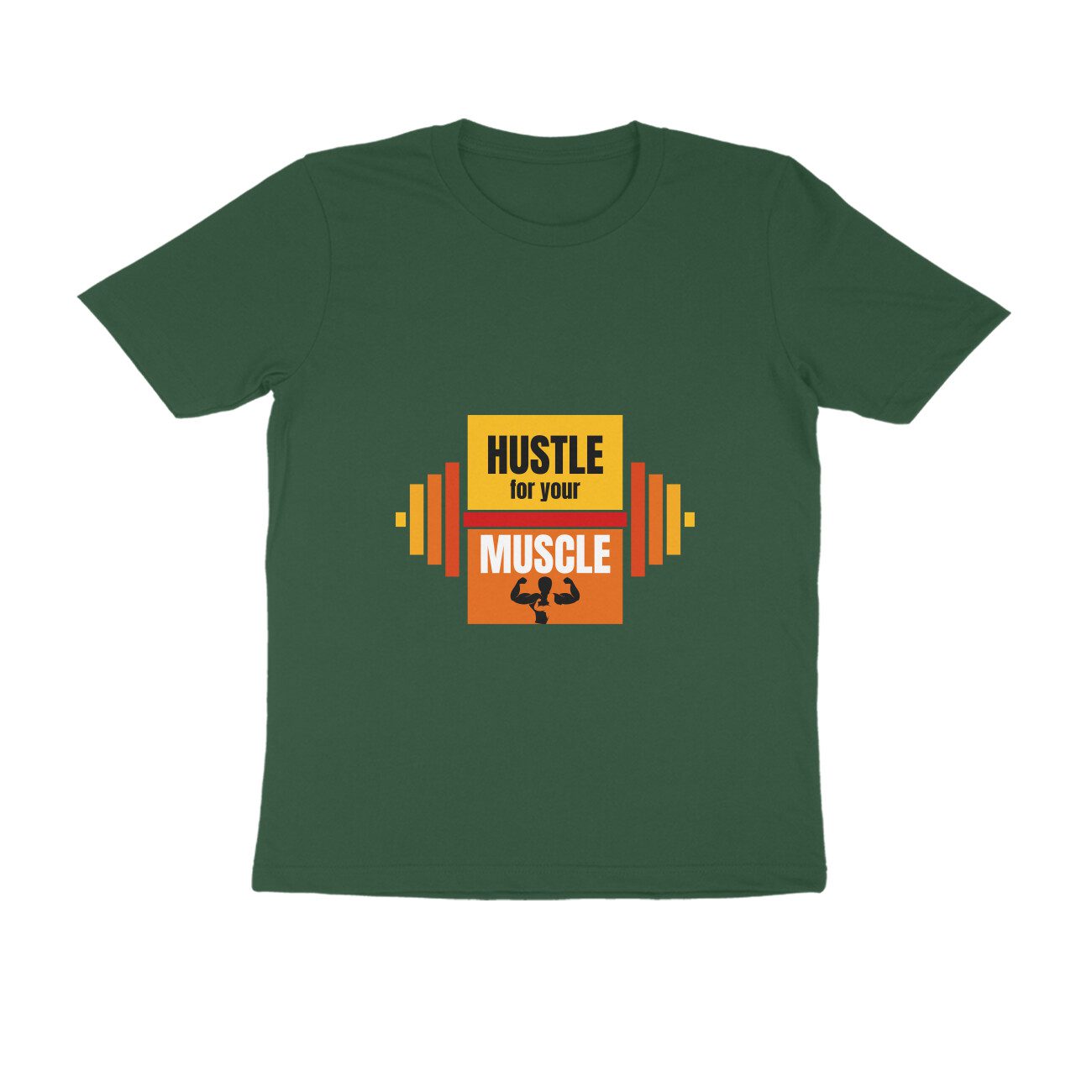 Trend Next – Teens Hustle for your Muscle Gym T-Shirt - Fashion Greet