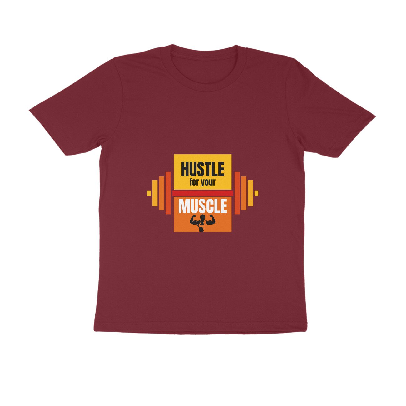 Trend Next – Teens Hustle for your Muscle Gym T-Shirt - Fashion Greet