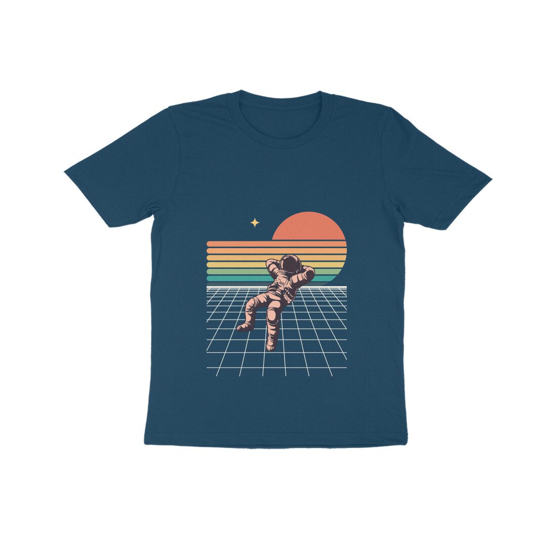 Trend Next – Kids Retro Astronaut T-Shirt - Fashion Greet