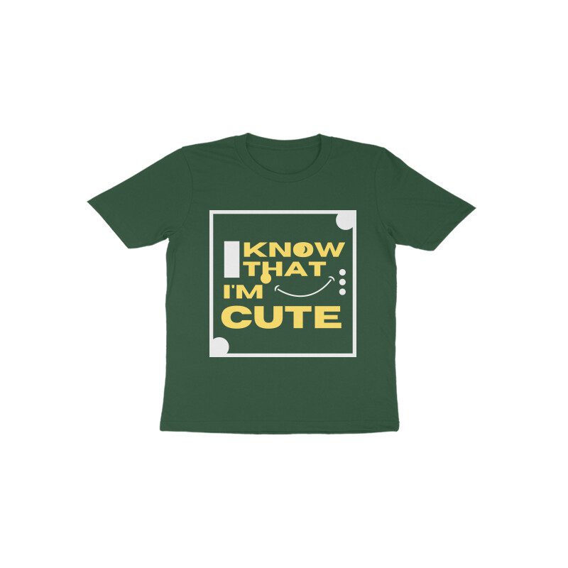 Trend Next – Toddlers I am Cute T-Shirt - Fashion Greet