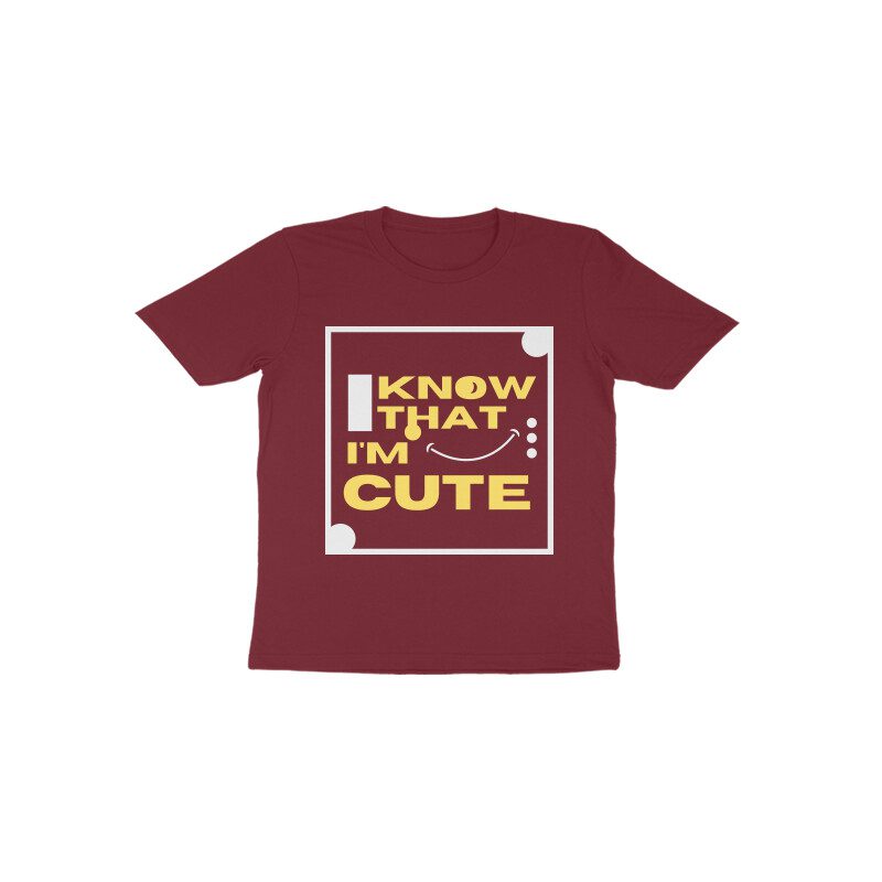 Trend Next – Toddlers I am Cute T-Shirt - Fashion Greet