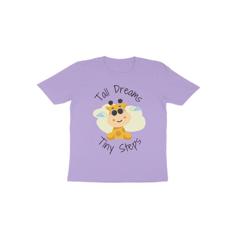 Trend Next – Toddlers Tall Dreams Tiny Steps T-Shirt - Fashion Greet