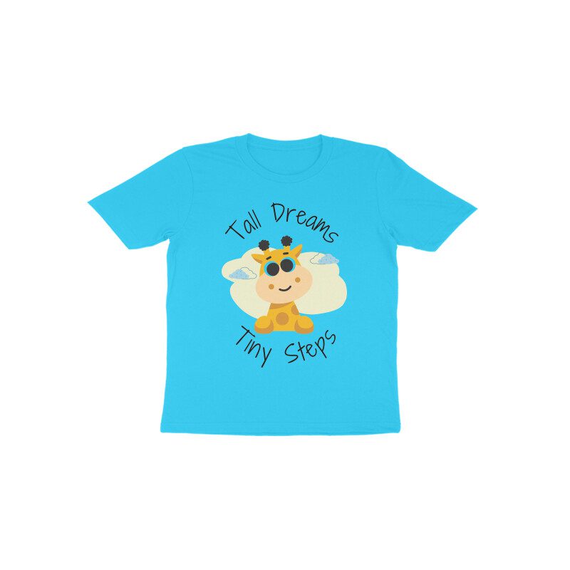 Trend Next – Toddlers Tall Dreams Tiny Steps T-Shirt - Fashion Greet