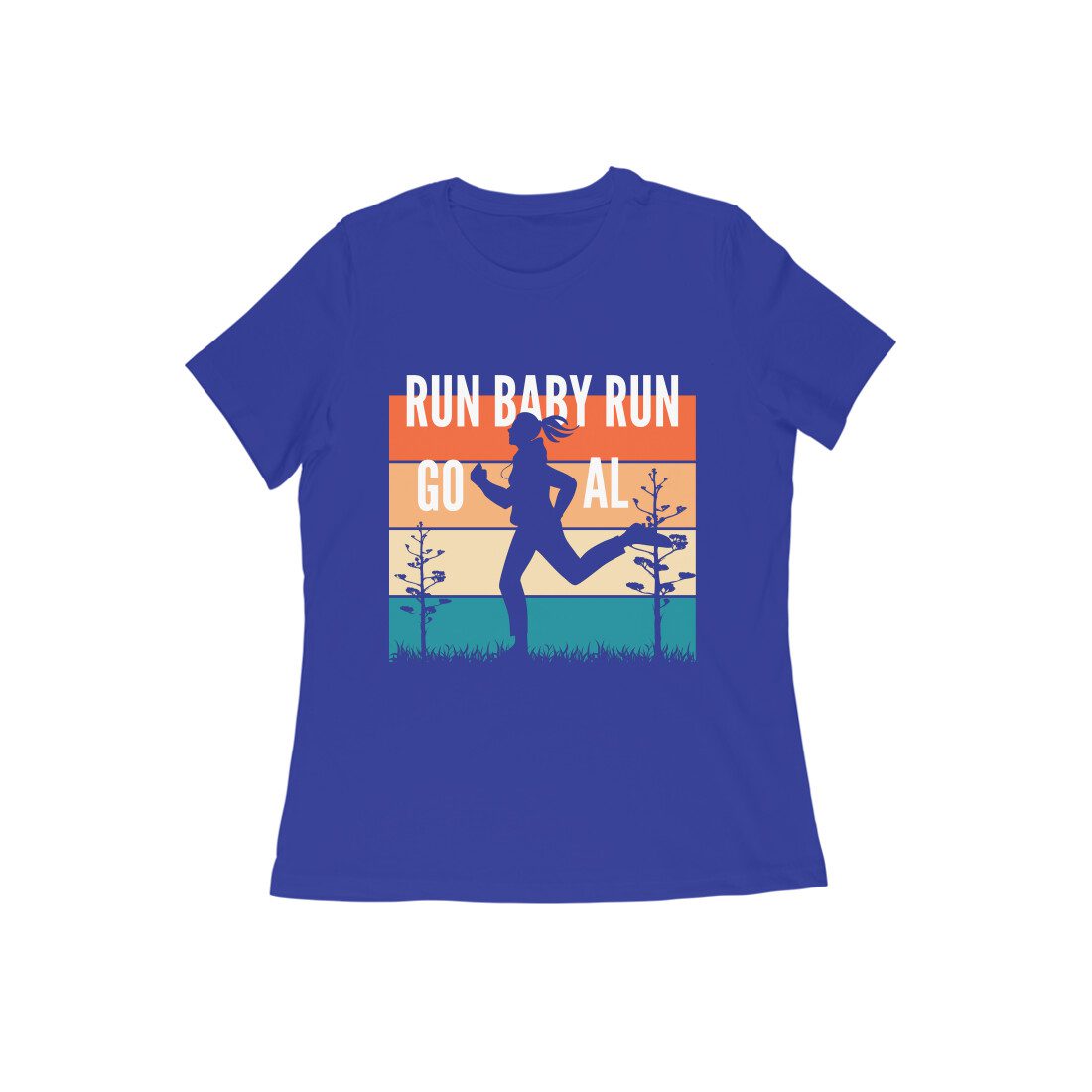 Trend Next – Teen Girls Run Baby Run Towards Goals T-Shirt - Fashion Greet