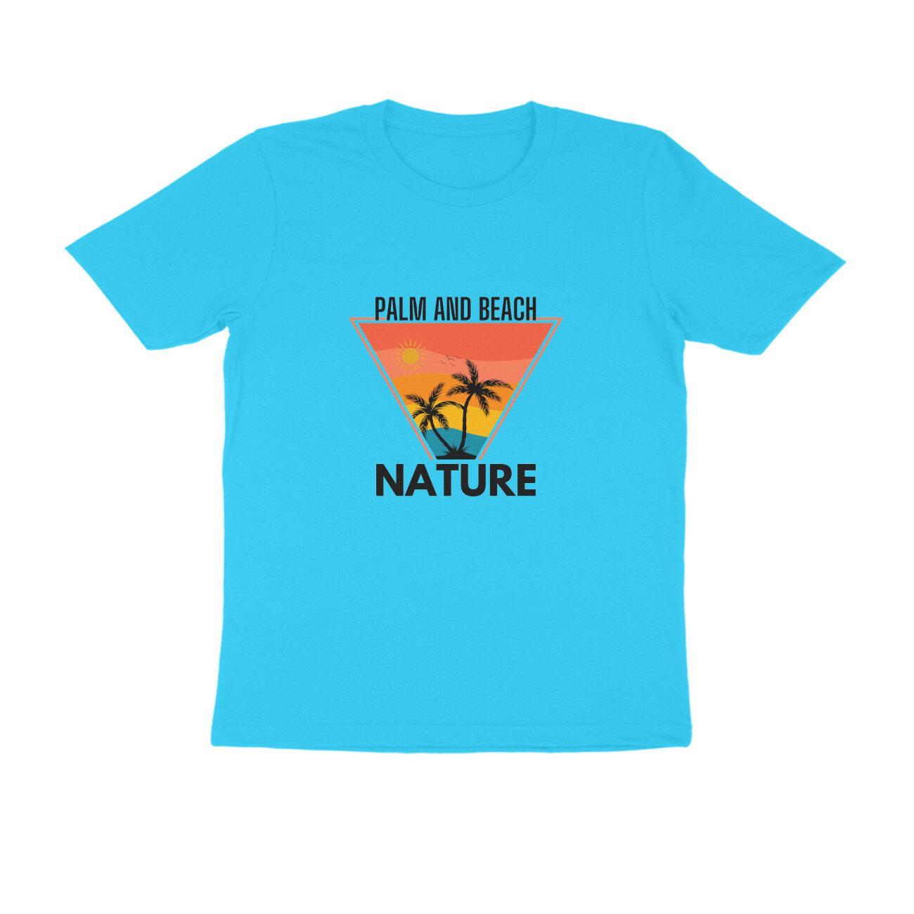 Trend Next – Teens Nature Palm and Beach T-Shirt - Fashion Greet