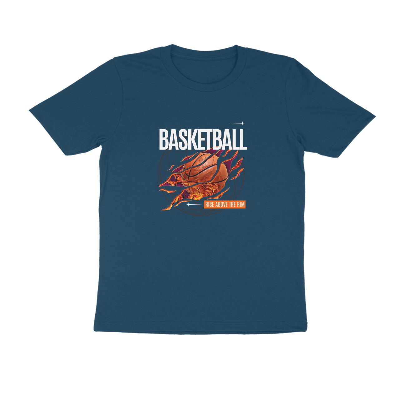 Trend Next – Teens Basketball Rise Above The Rim T-Shirt - Fashion Greet