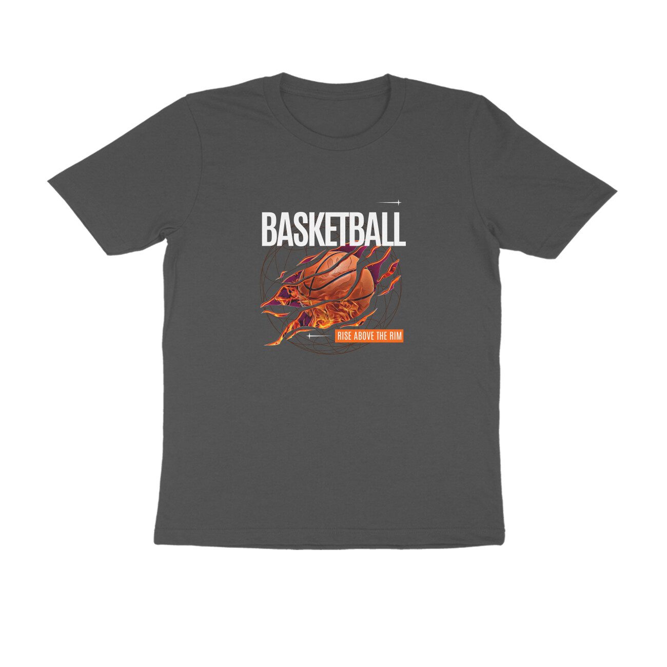 Trend Next – Teens Basketball Rise Above The Rim T-Shirt - Fashion Greet