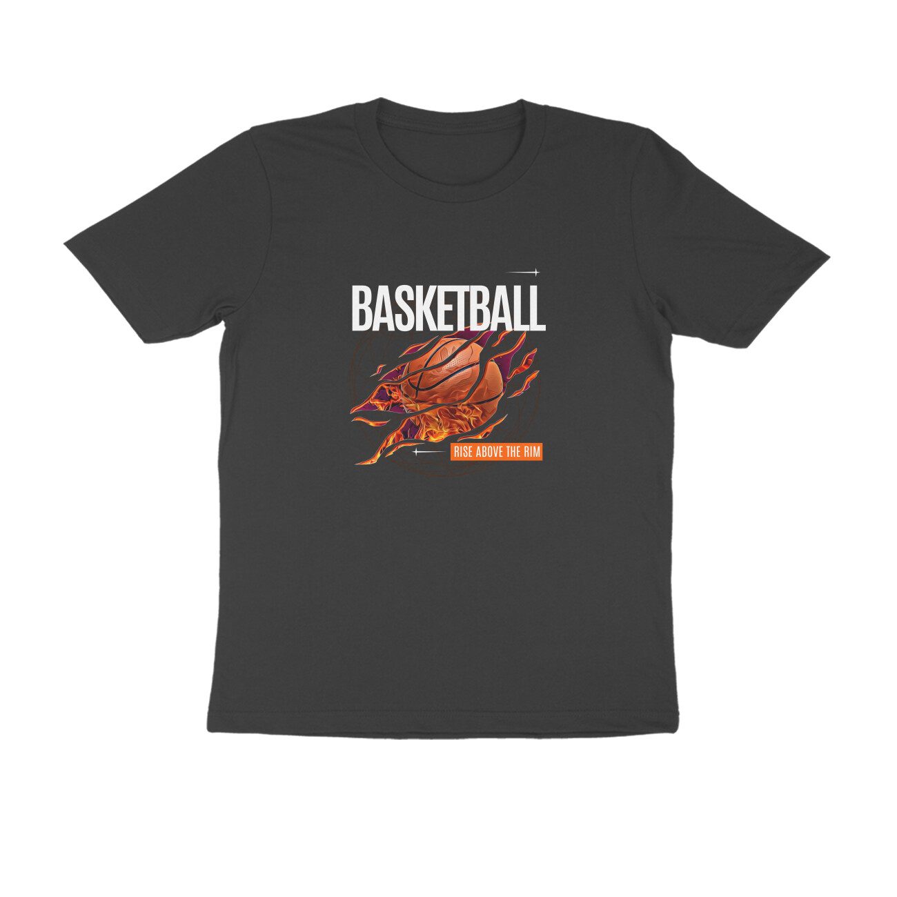 Trend Next – Teens Basketball Rise Above The Rim T-Shirt - Fashion Greet