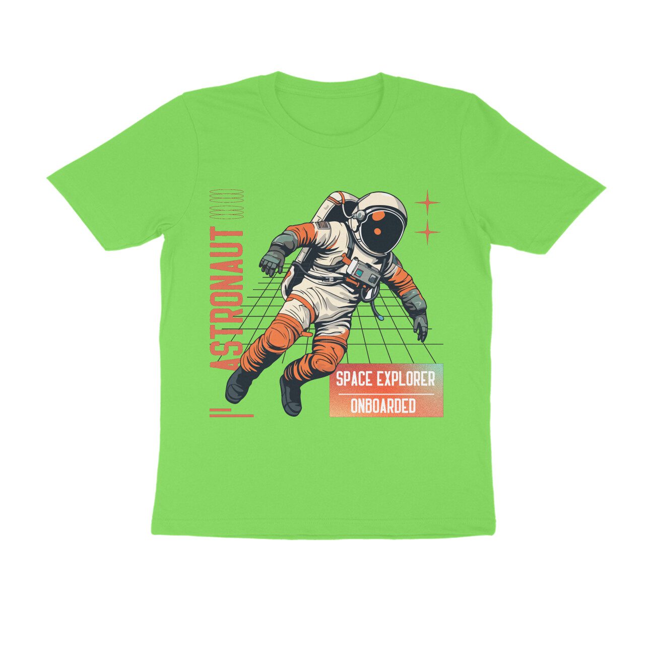 Trend Next Luxury – Adults Astronaunt Space Explorer Onboarded T-Shirt - Fashion Greet