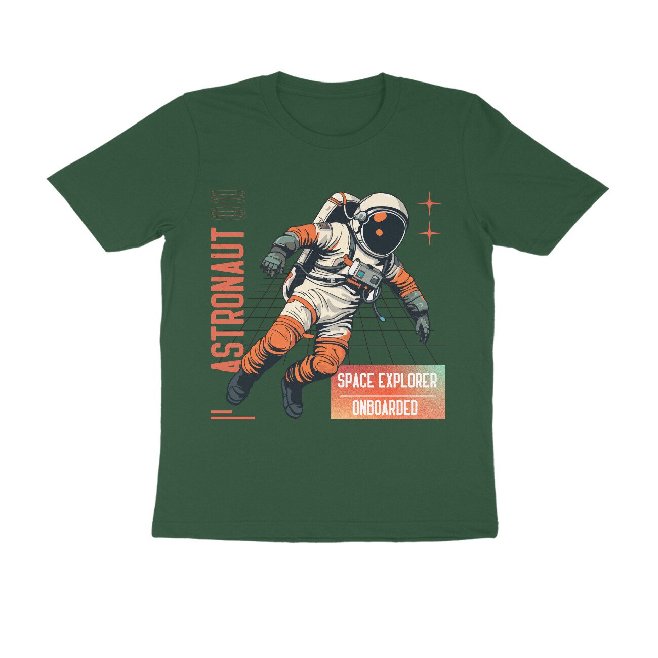 Trend Next Luxury – Adults Astronaunt Space Explorer Onboarded T-Shirt - Fashion Greet