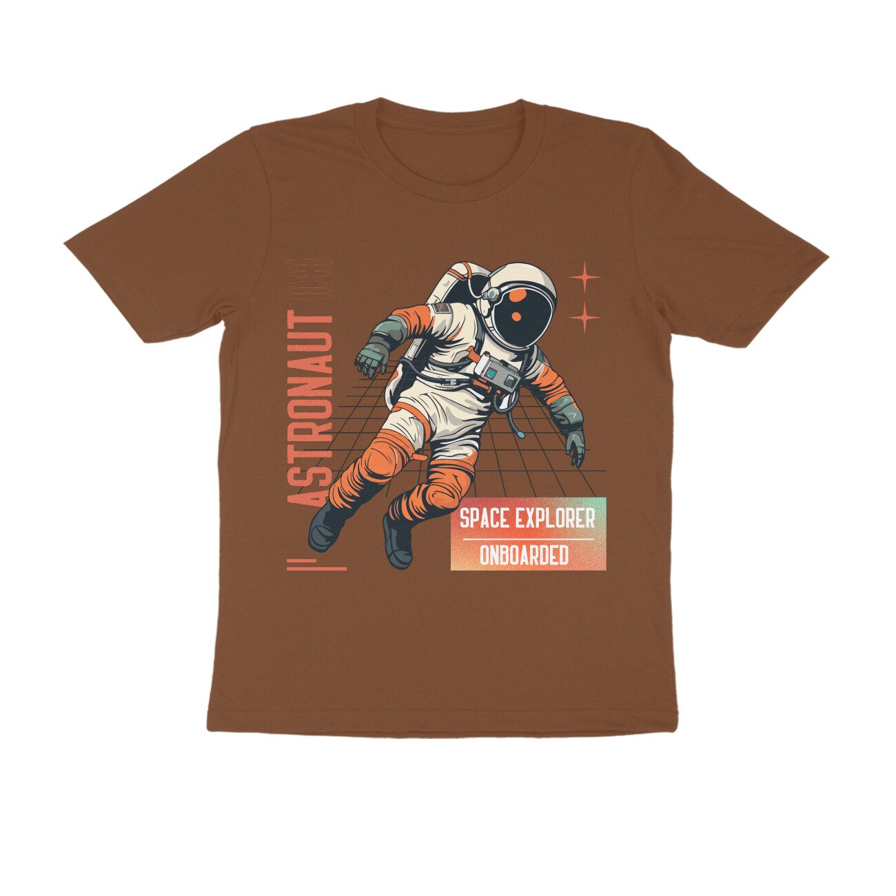 Trend Next Luxury – Adults Astronaunt Space Explorer Onboarded T-Shirt - Fashion Greet