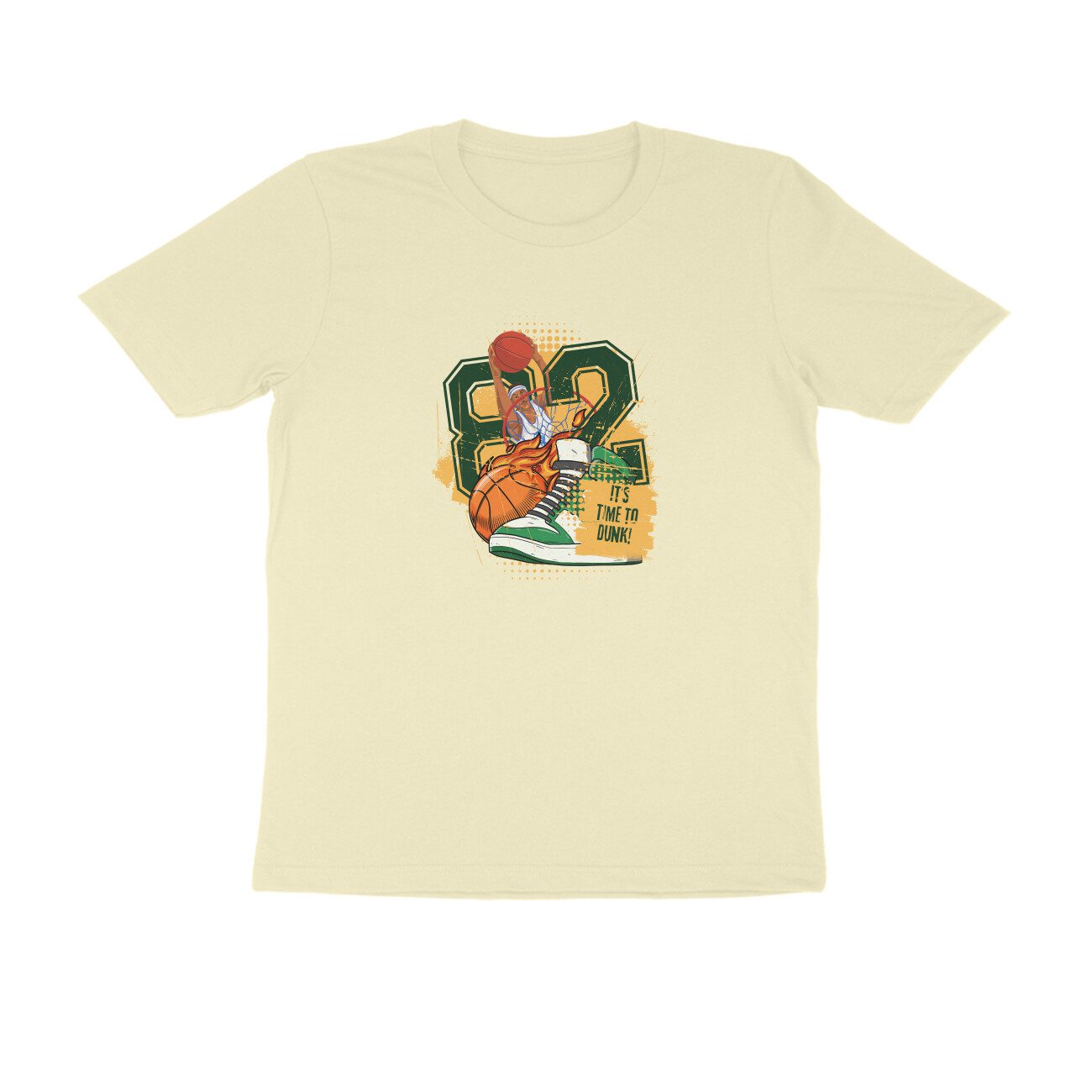 Trend Next Plus – Adults Time to Dunk Basketball T-Shirt - Fashion Greet