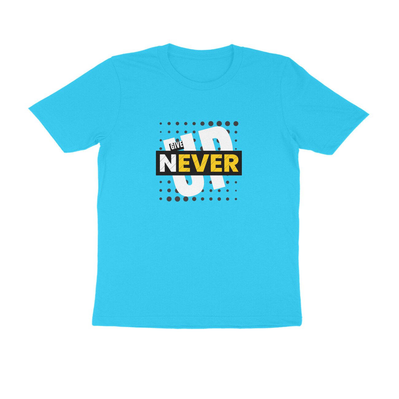 Trend Next Plus – Adults Never Give Up Typography T-Shirt - Fashion Greet
