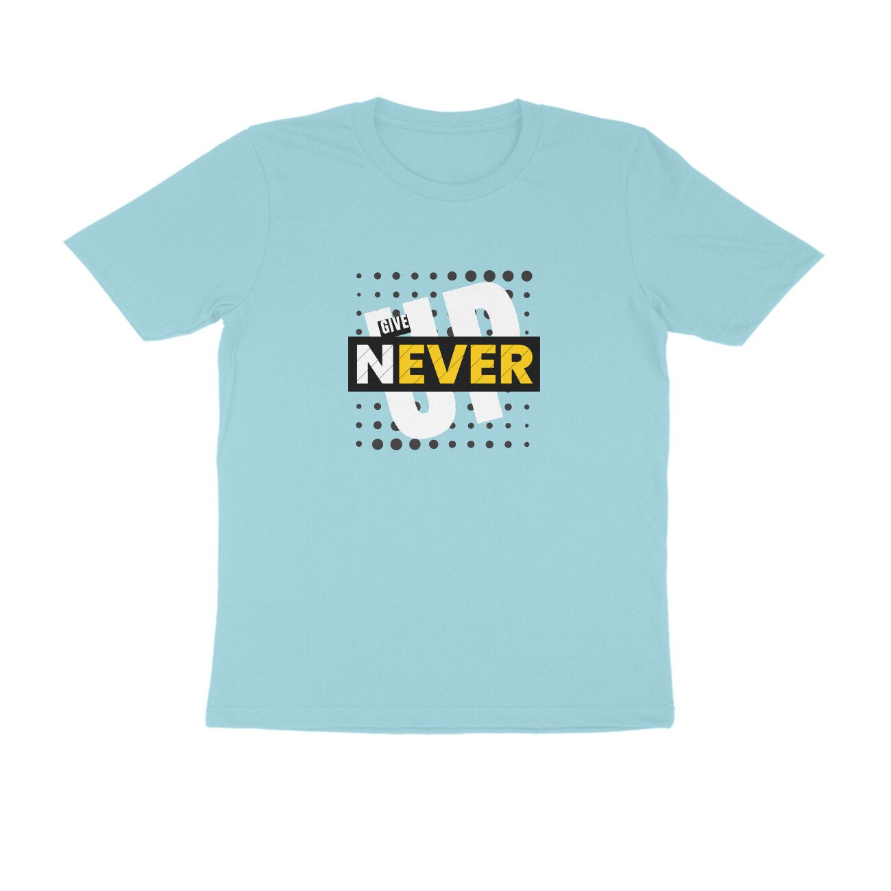 Trend Next Plus – Adults Never Give Up Typography T-Shirt - Fashion Greet