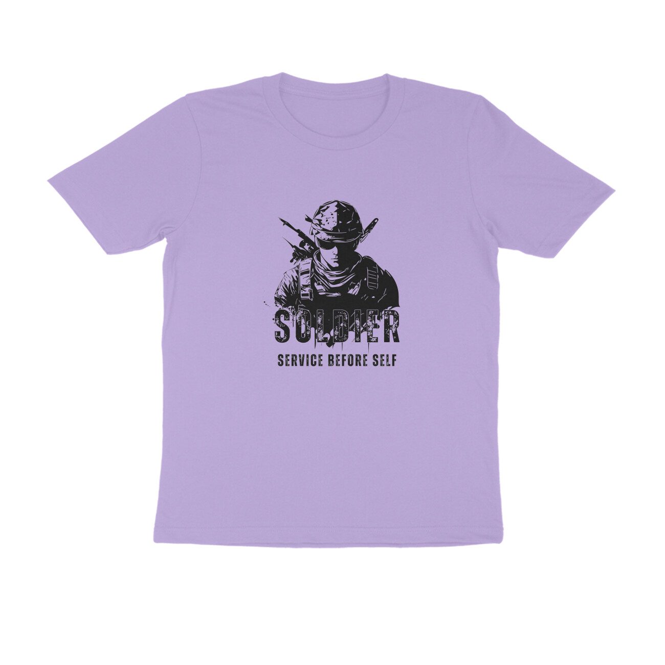 Trend Next Plus – Adults Soldier Service Before Self T-Shirt - Fashion Greet