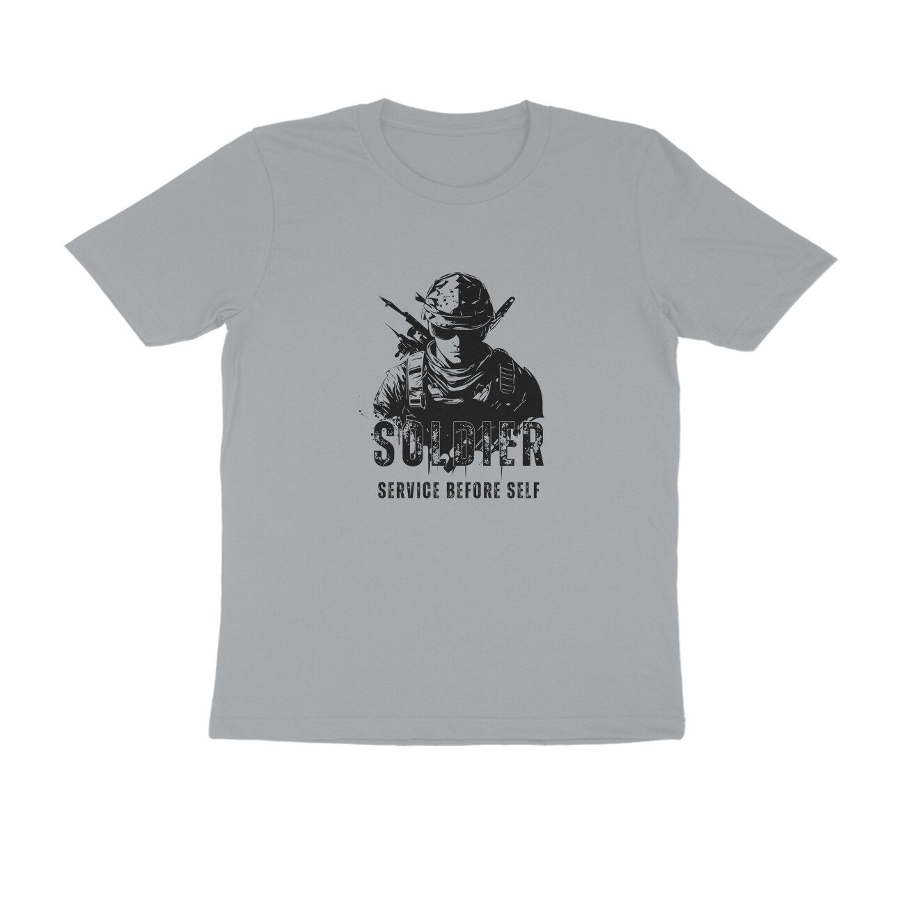 Trend Next Plus – Adults Soldier Service Before Self T-Shirt - Fashion Greet