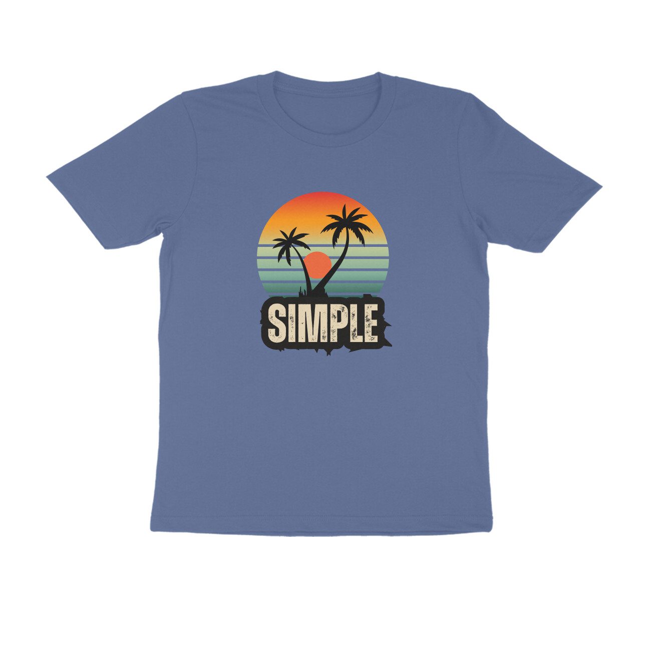 Trend Next Plus – Adults Colorful Retro Sunset T-Shirt - Fashion Greet