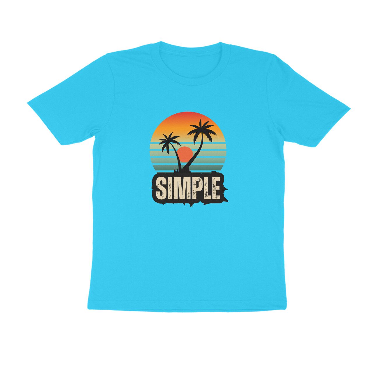 Trend Next Plus – Adults Colorful Retro Sunset T-Shirt - Fashion Greet