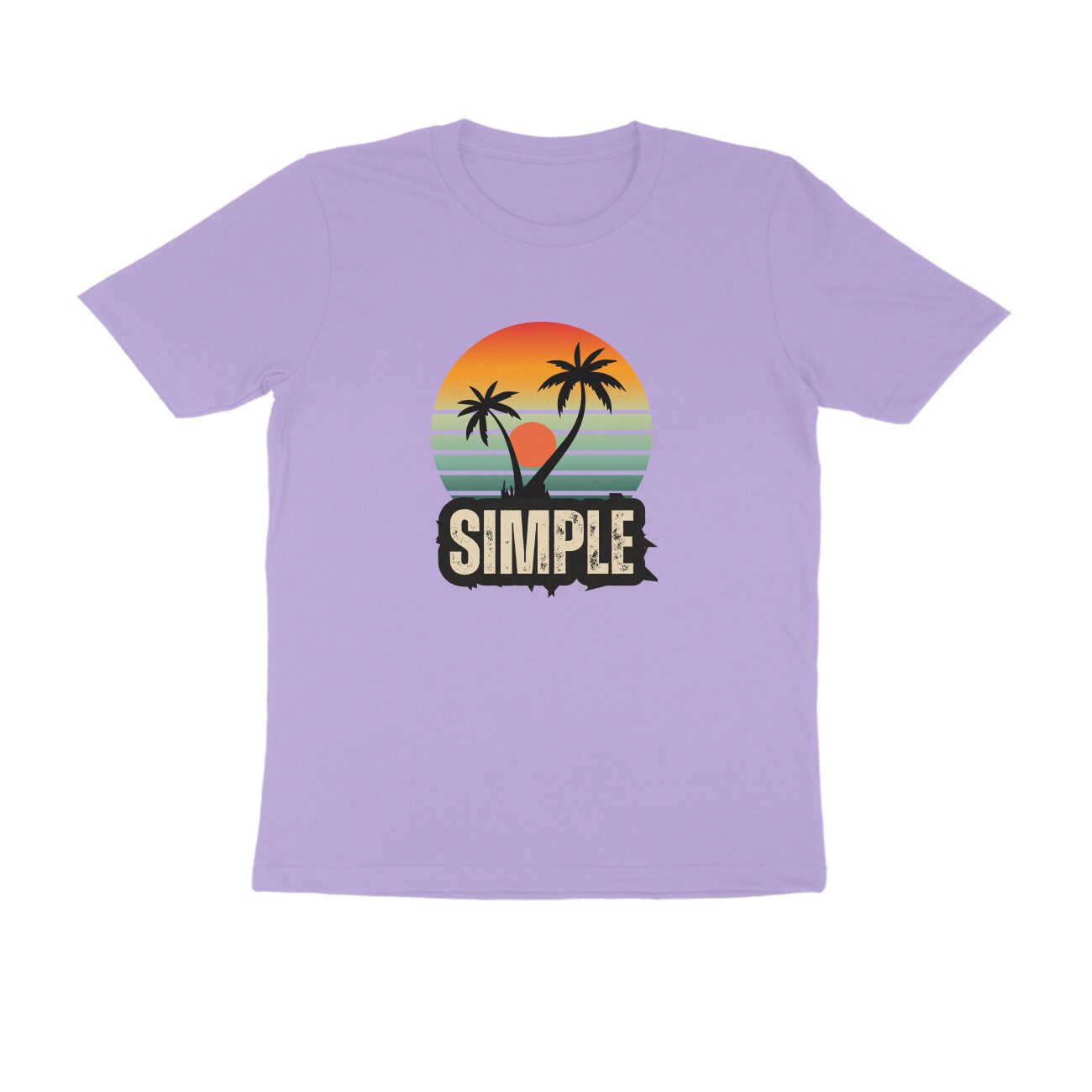 Trend Next Plus – Adults Colorful Retro Sunset T-Shirt - Fashion Greet