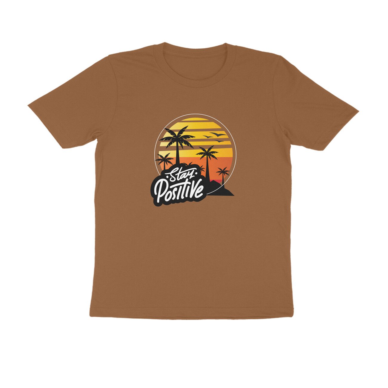 Trend Next Plus – Adults Stay Positive T-Shirt - Fashion Greet