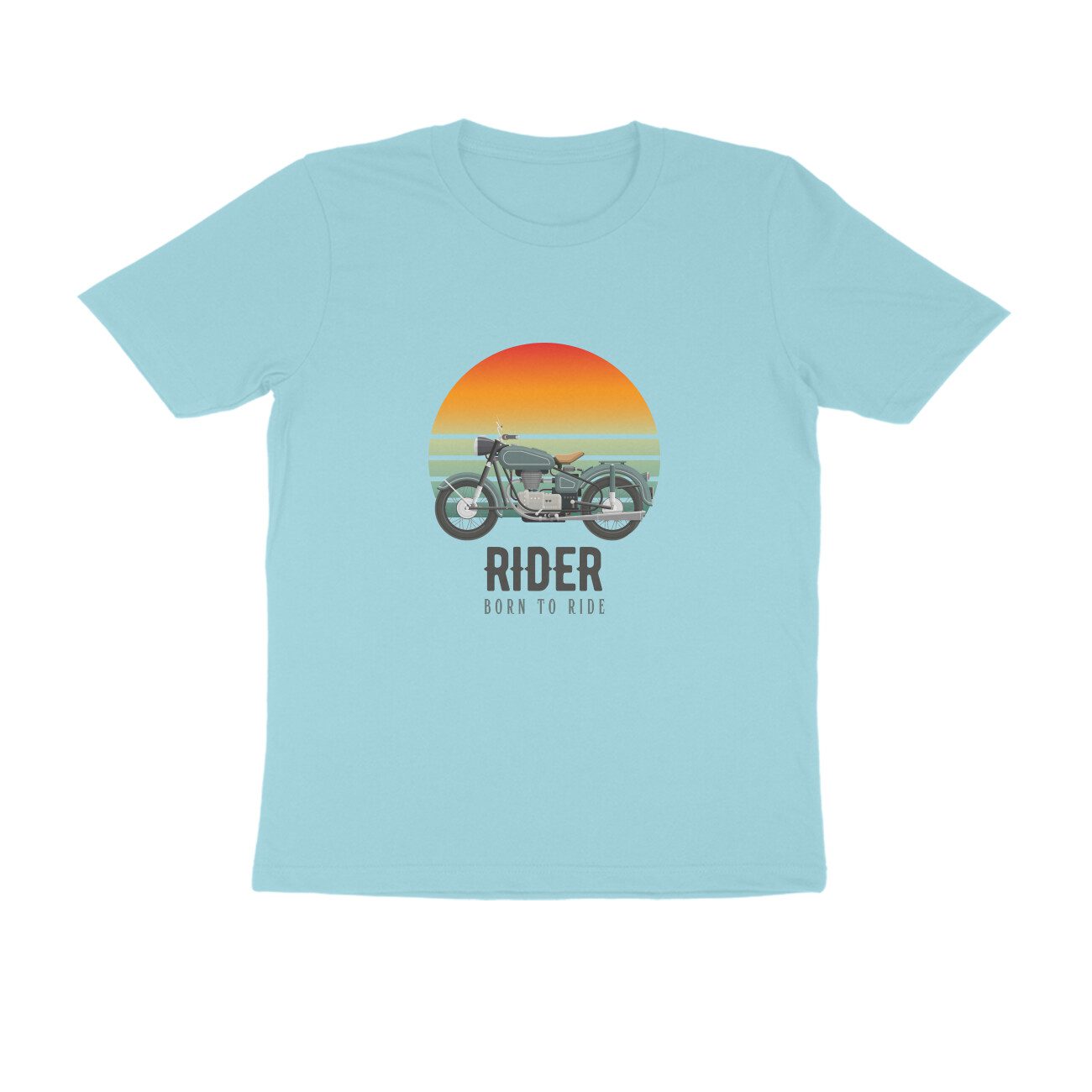Trend Next Plus – Adults Rider Born to Ride T-Shirt - Fashion Greet