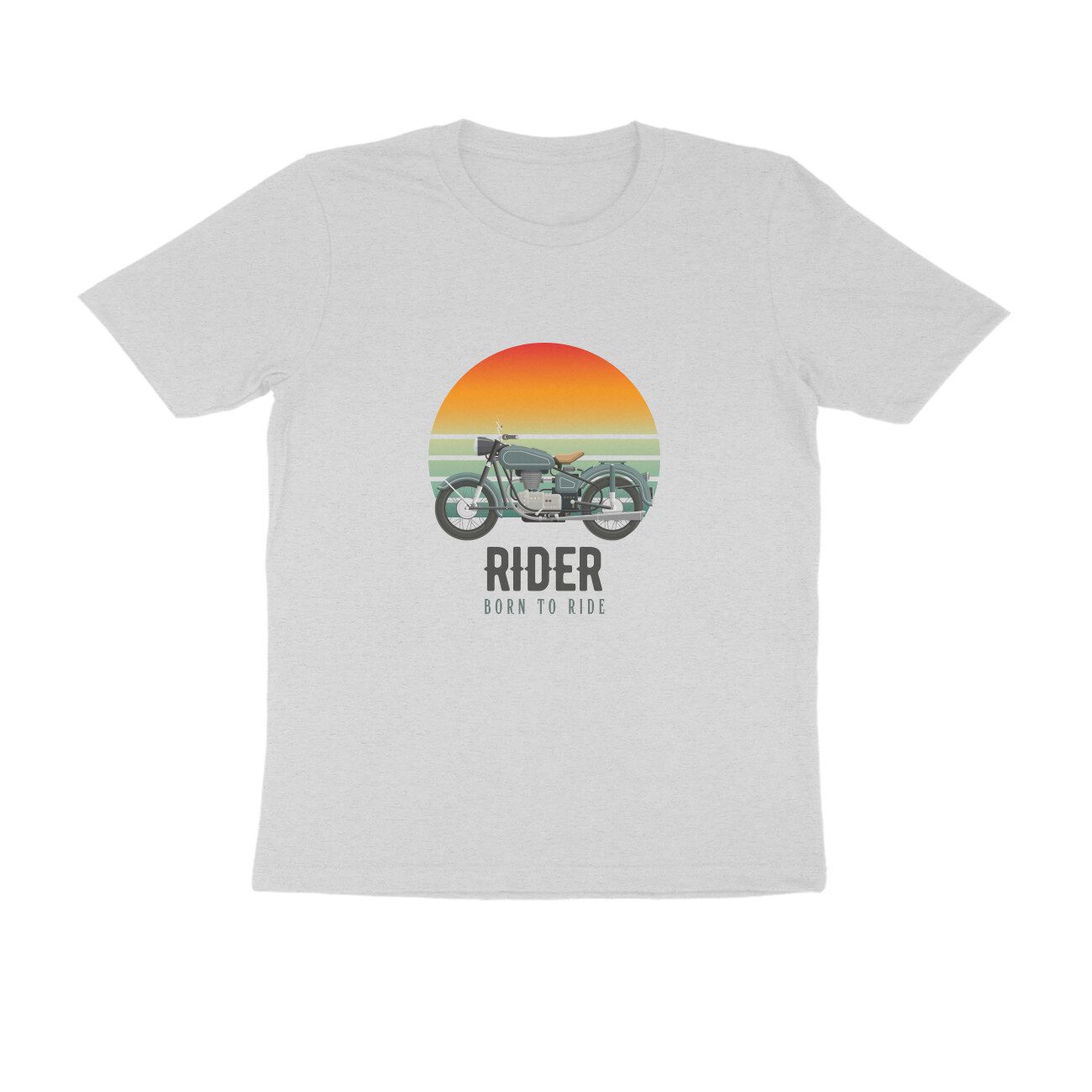 Trend Next Plus – Adults Rider Born to Ride T-Shirt - Fashion Greet