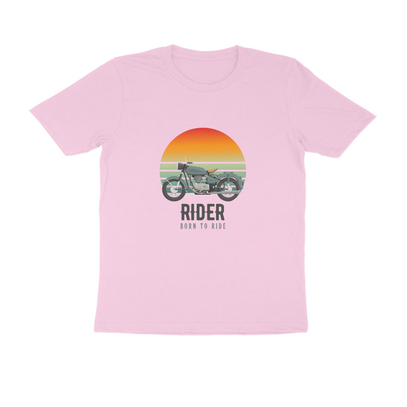 Trend Next Plus – Adults Rider Born to Ride T-Shirt - Fashion Greet