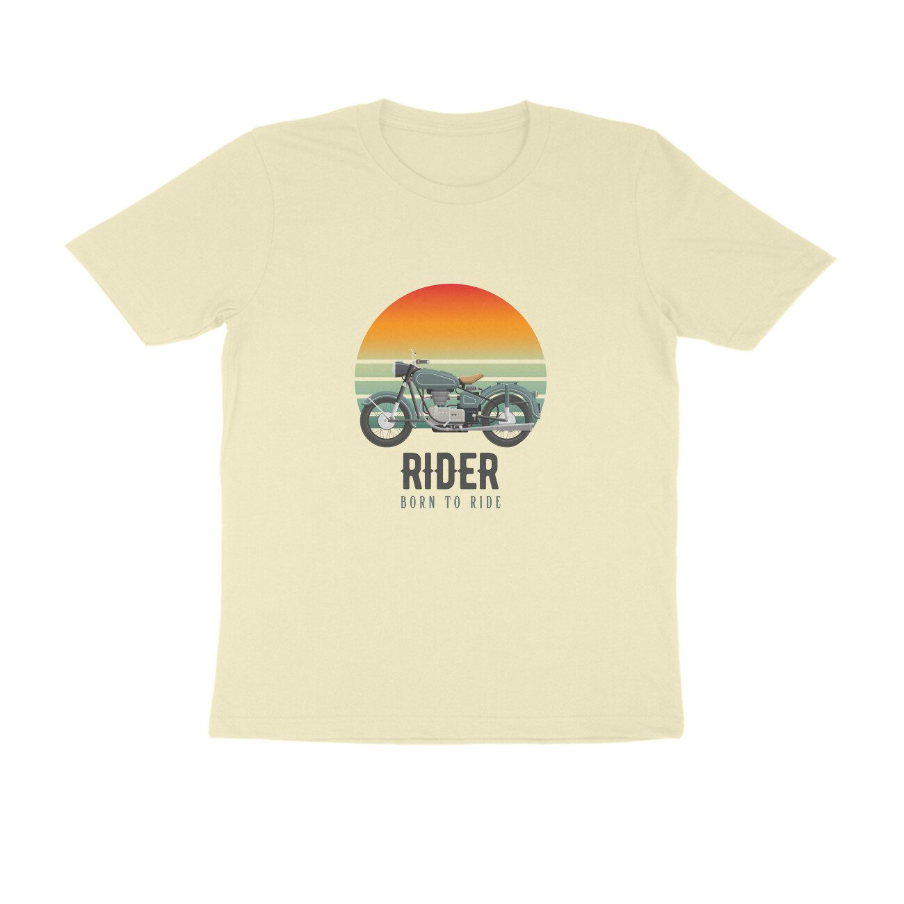 Trend Next Plus – Adults Rider Born to Ride T-Shirt - Fashion Greet