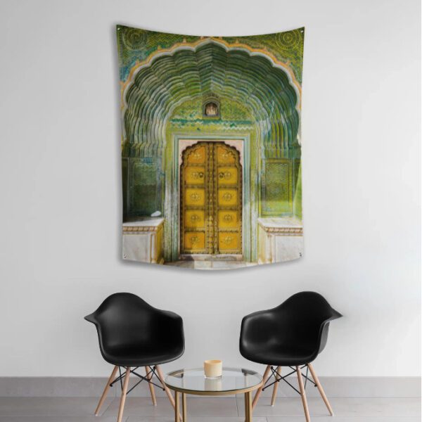 Tapestry - Jaipur City Palace Entrance