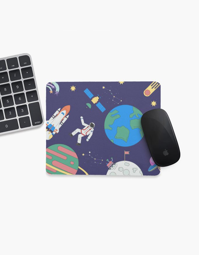 Mouse Pad – Space Planets Theme - Fashion Greet Mouse Pad – Space Planets Theme - Fashion Greet