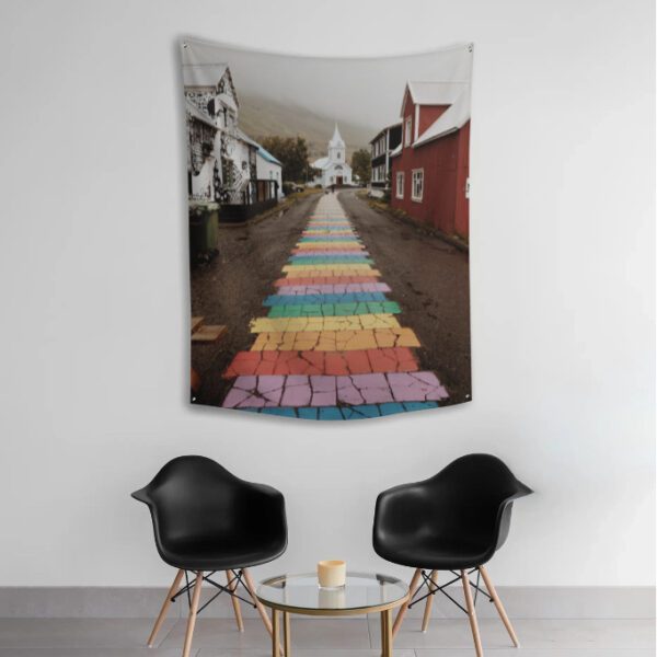 Tapestry - Colorful Pathway in Swizerland