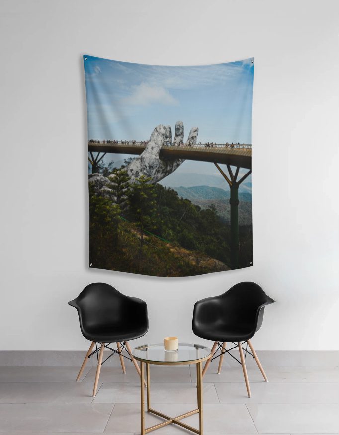 Tapestry – Golden Bridge in Vietnam - Fashion Greet