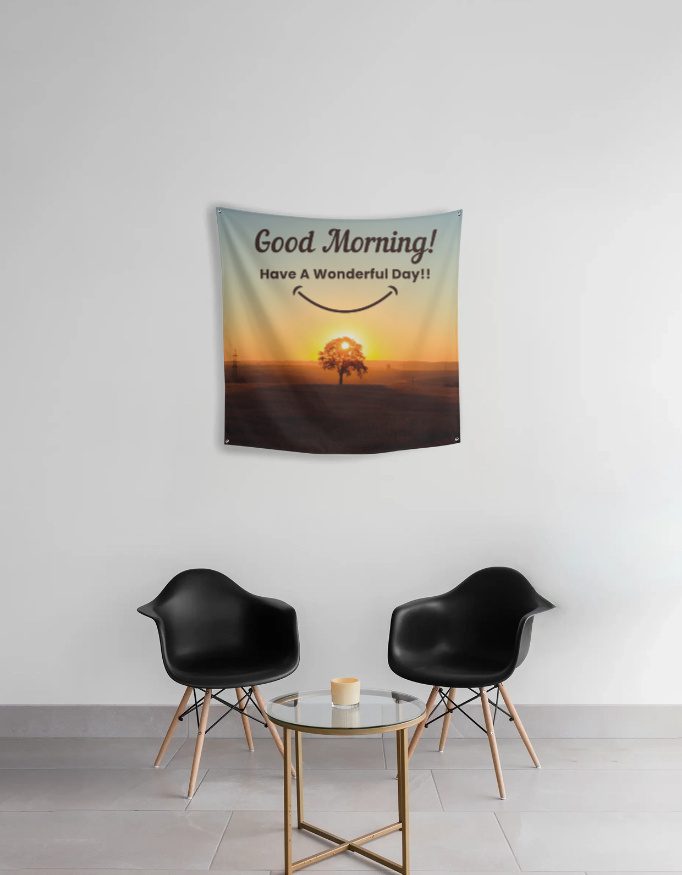 Tapestry – Motivational Quote – Have Wonderful Day - Fashion Greet