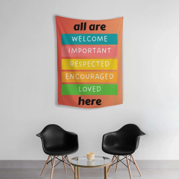 Tapestry - Invitation Quote - All are welcome