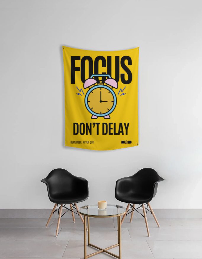 Tapestry – Focus and Dont Delay - Fashion Greet